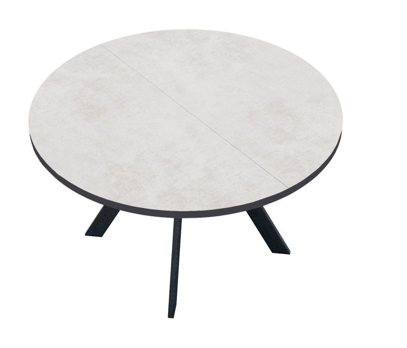 Обеденные столы, Стол RD100 опоры черные